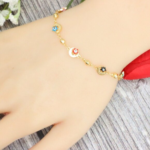 "Elegant Handmade Anklet – Delicate Jewelry for Women, MAR091940 - Picture 10 of 10